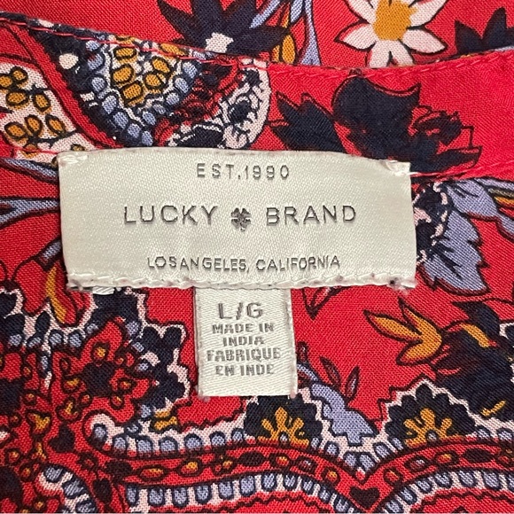 Lucky Brand Blouse (L) - Picture 8 of 8